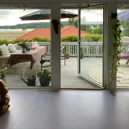 Log Cabin With Panoramic View Of Lake Mosso * Skanderborg